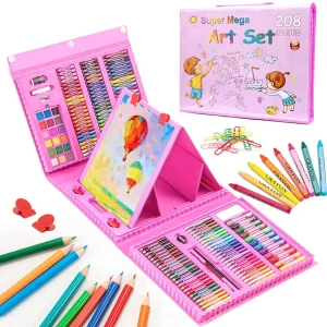 208 Pieces Super Mega Art Set